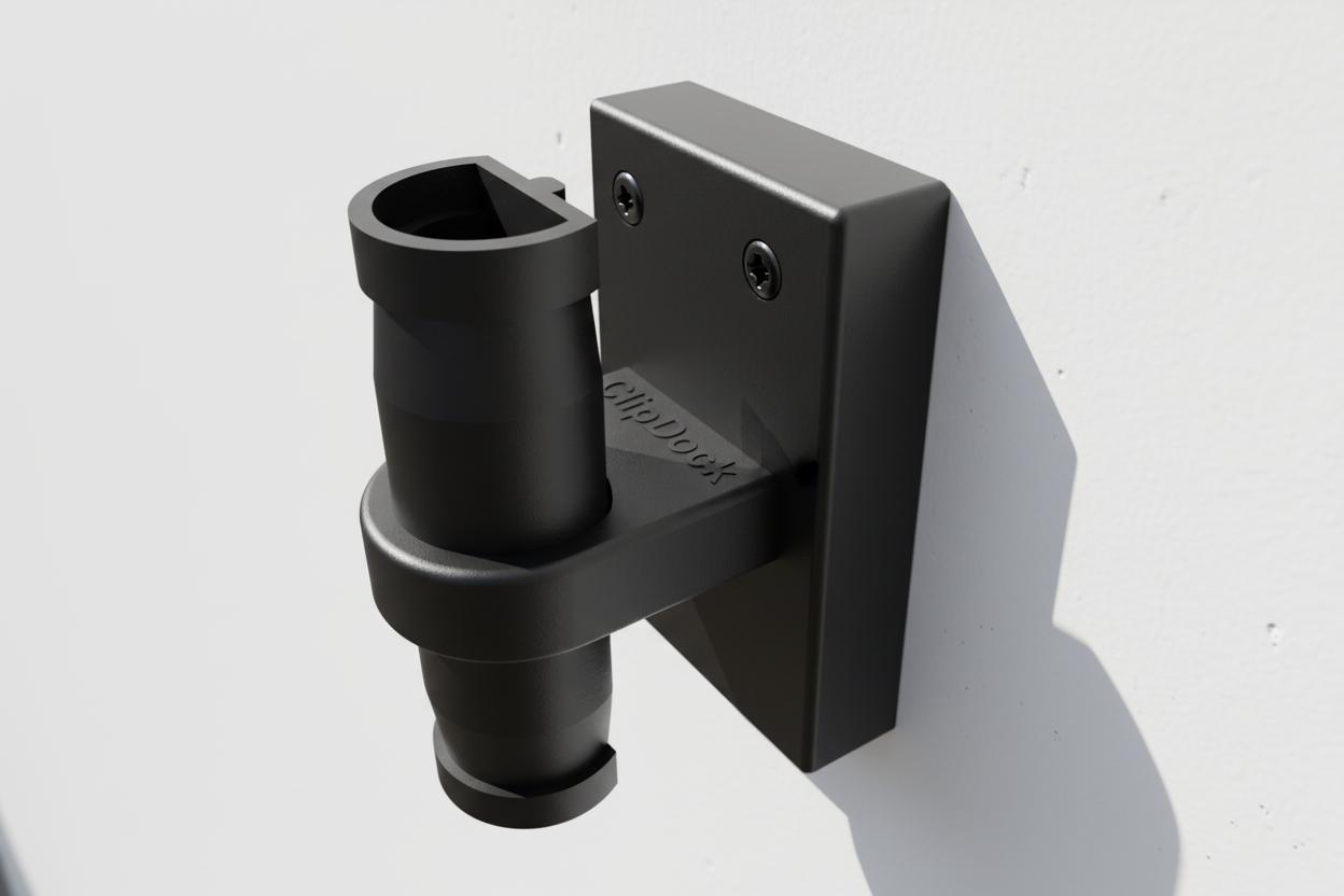 ClipDock Duo Mount — Wandhalterung für 2 Zubehörteile